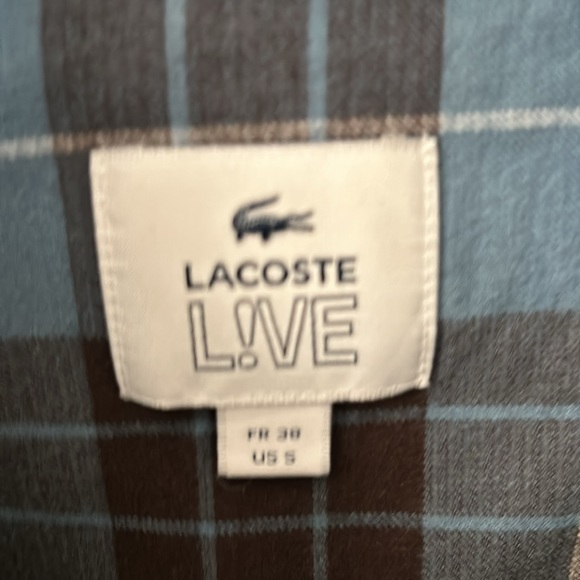Lacoste flannel jacket - Picture 2 of 4